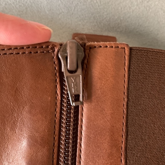 Gabor Brook Brown Leather Equestrian Riding Boot Size 6.5 - Picture 11 of 16